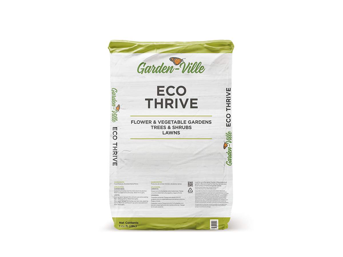 Bag of Garden-Ville Eco Thrive compost