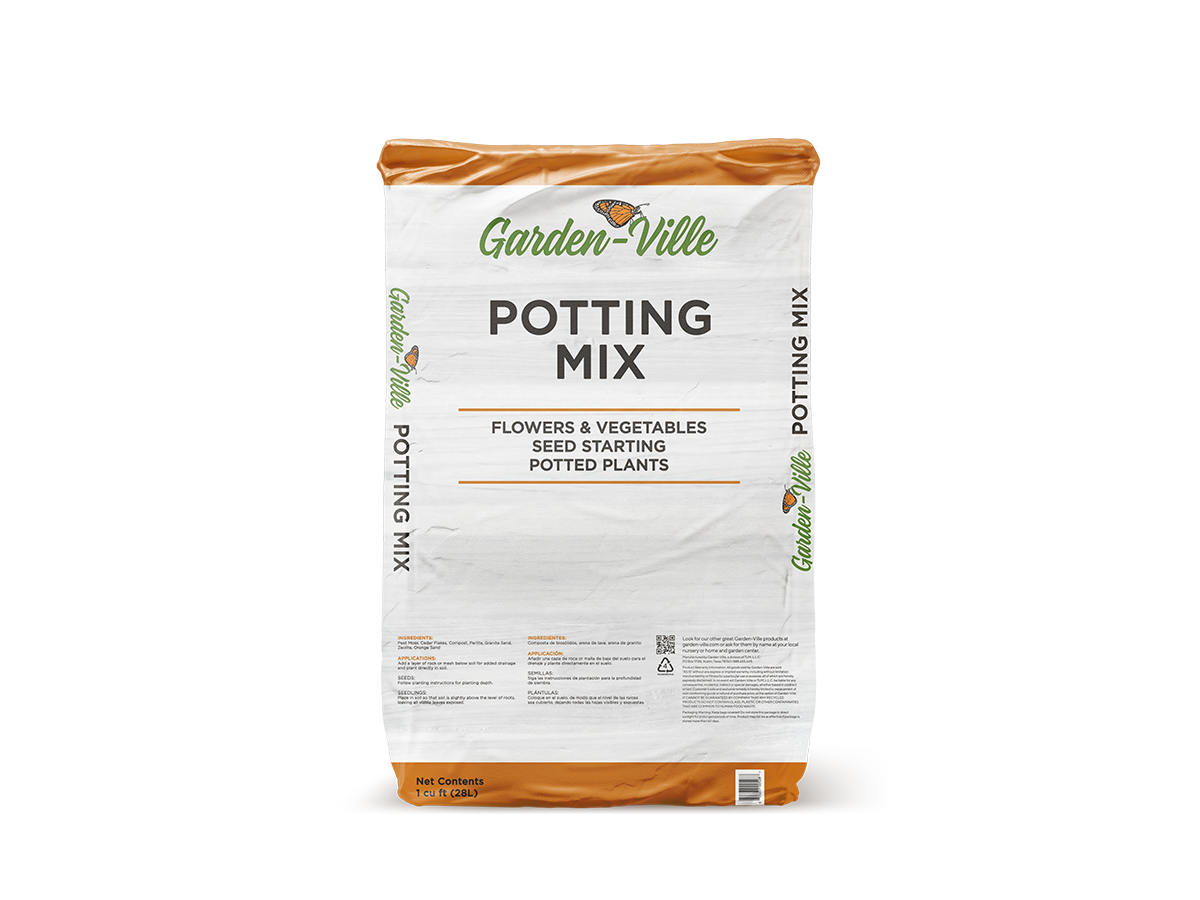 Bag of Garden-Ville Potting Mix