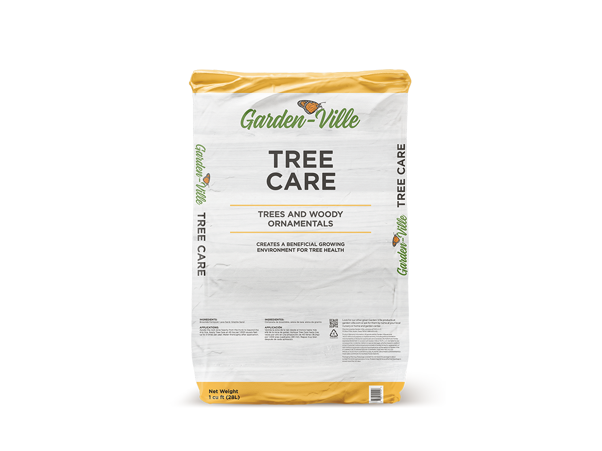 Bag of Garden-Ville Tree Care soil blend